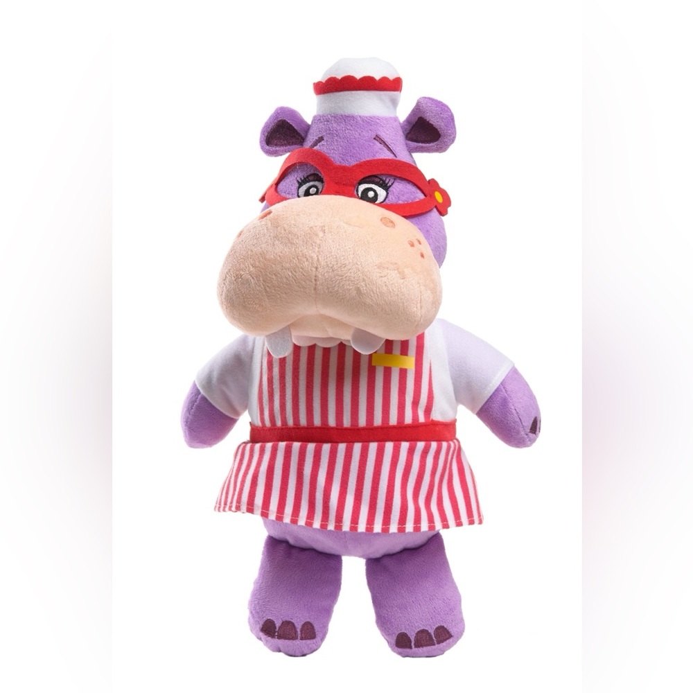 Doc McStuffins Hallie Hippo Plush Stuffed Animal 9 inches